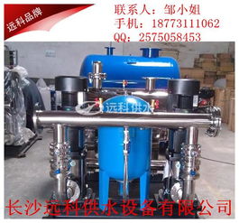 江西上饒全自動無塔給水設備品質(zhì)鑄就品牌專業(yè)訂制